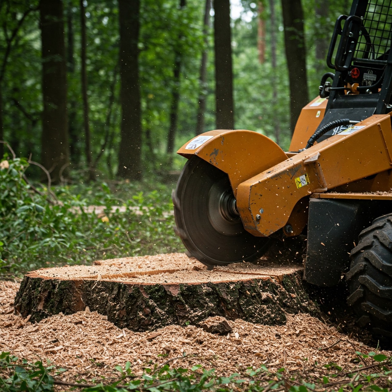 Stump grinding 